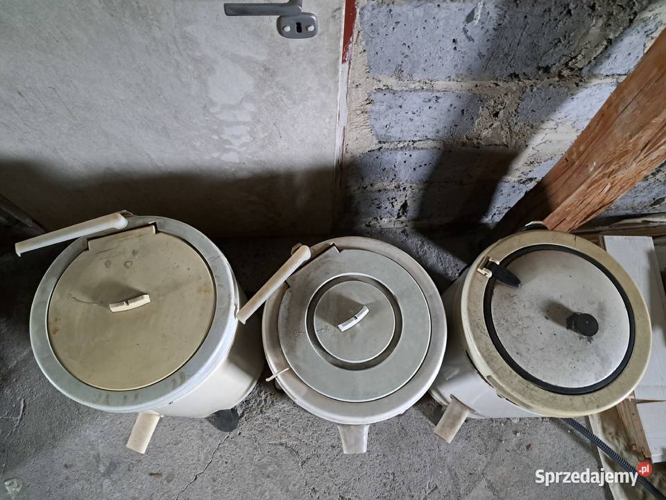 Trzy wirówki z PRLu Brzesko