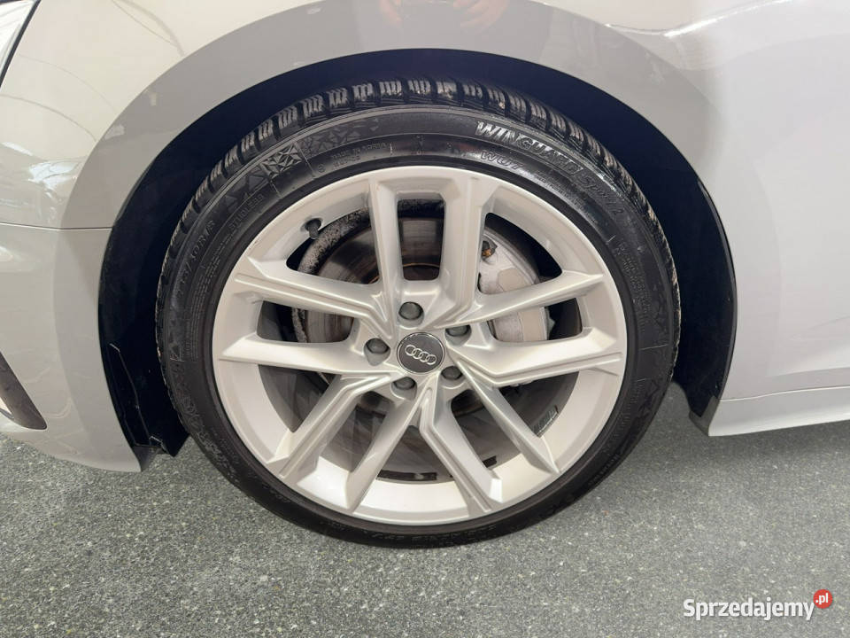 Audi A5 Sportback VAT 23 Sline 40TFSI mHEV 204 szary Myślenice