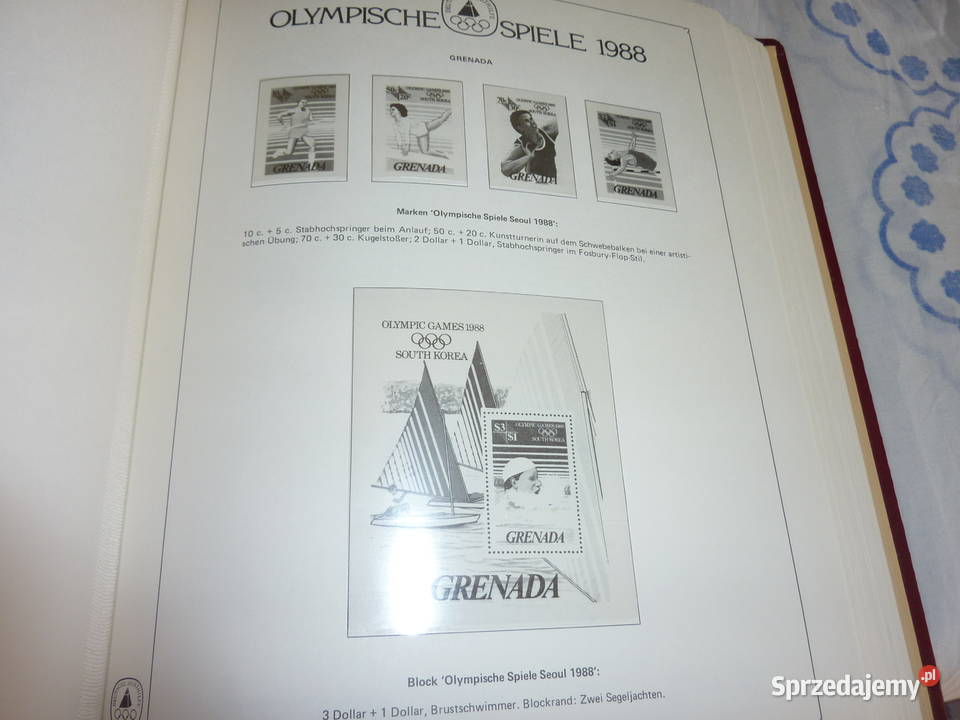 Schaubek Igrzyska Olimpijskie z 1988r Bukowno