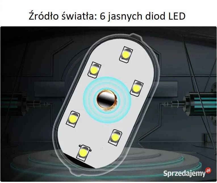 Lampka Dotykowa LED Sufitowa do Bagażnika Szafy Sieradz