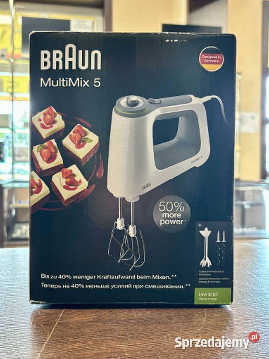 Mikser ręczny Braun HM 5107 WH 750W