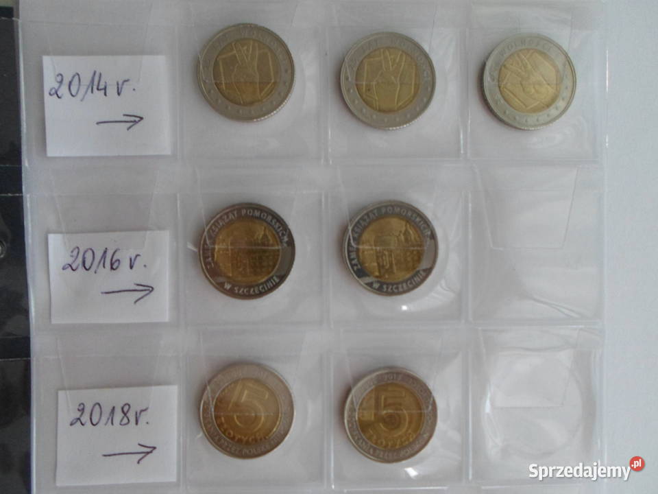 Sprzedam monety 2 i 5 Wałcz sprzedam