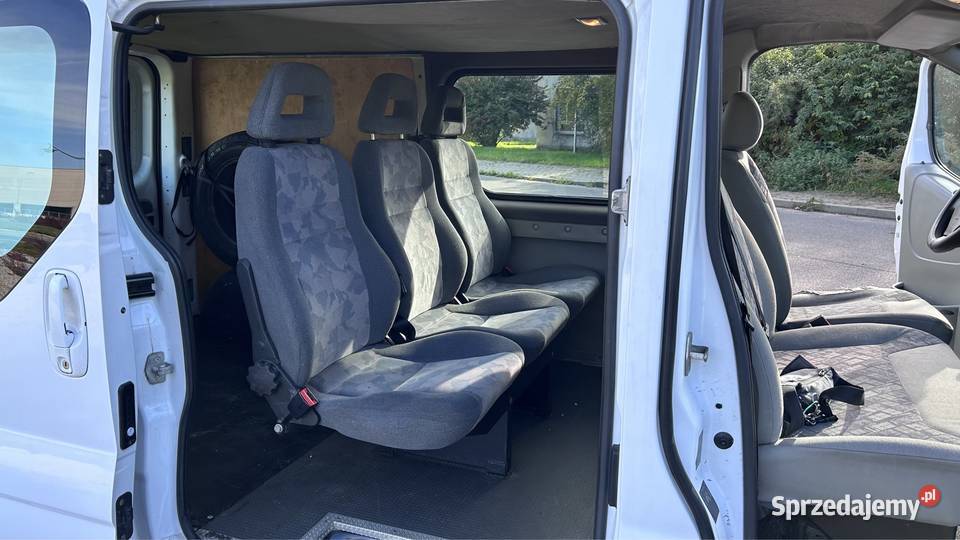 Opel Vivaro Long 6 osobowy brygadówka Trafic diesel