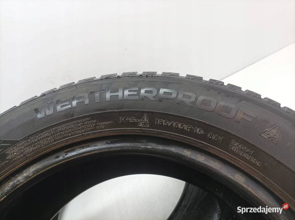 2x OPONA CAŁOROCZNA NOKIAN WEATHERPROOF 18565R15 65