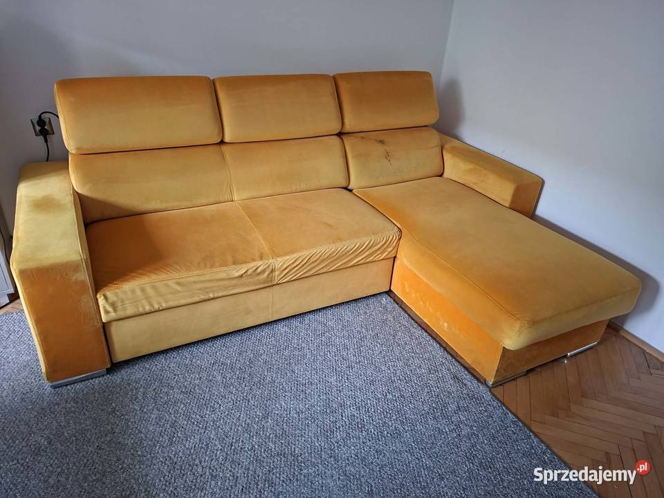 Narożnik rozkładany z funkcją spania 98cm