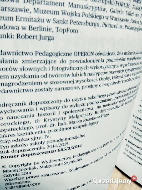 Wojna wojskowość WSiP historia nowe podręczniki Warszawa