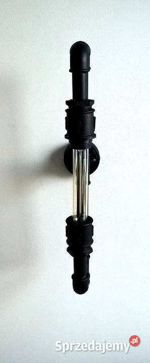 lampa kinkiet lampa nocna loft z rur Limanowa sprzedam