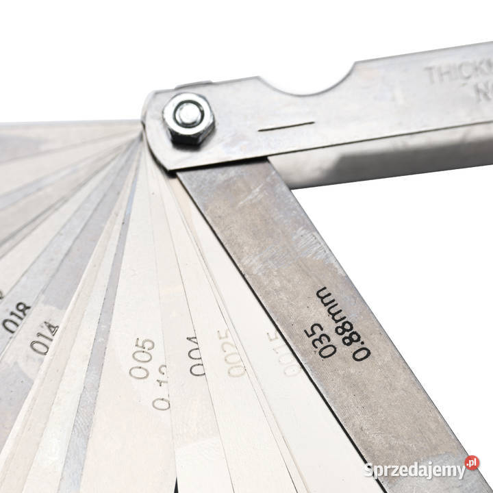 Szczelinomierz 00408 mm Zestaw 32 Ludźmierz