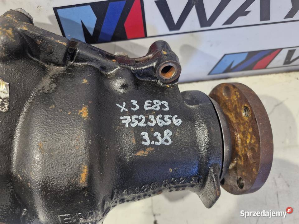 7523656 BMW X3 E83 MOST DYFER PRZÓD PRZEDNI 338 dolnośląskie