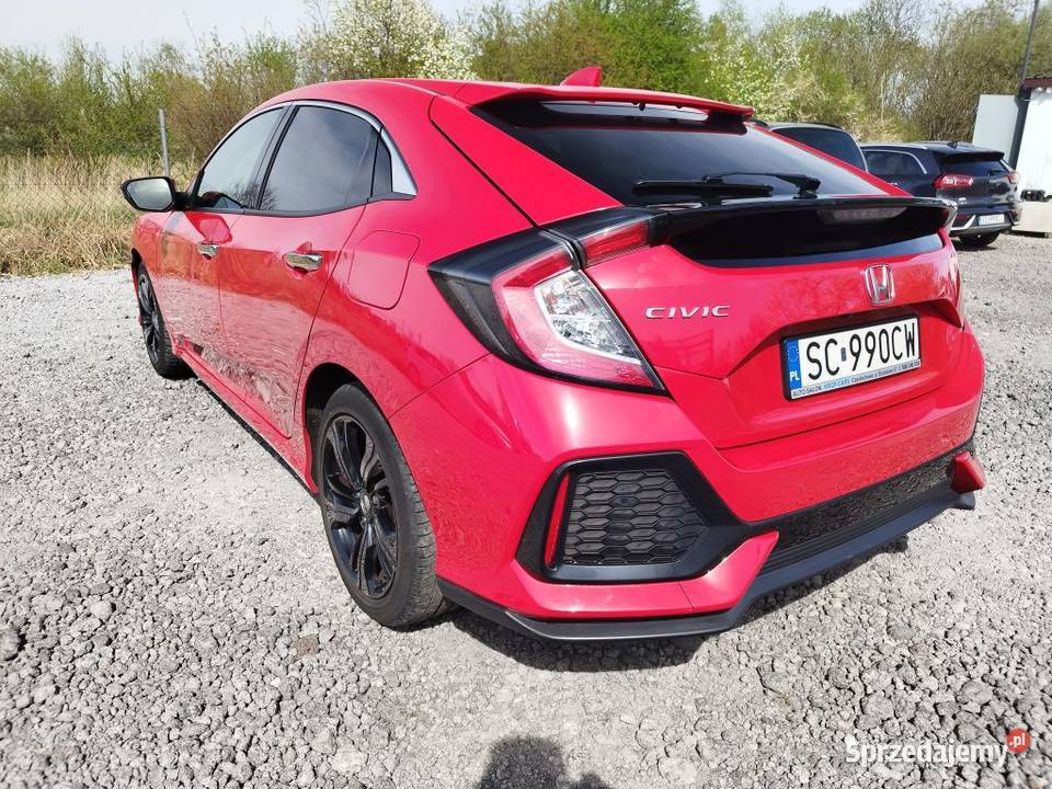 Honda Civic X 15T pełna czujnik zmierzchu Honda śląskie Częstochowa