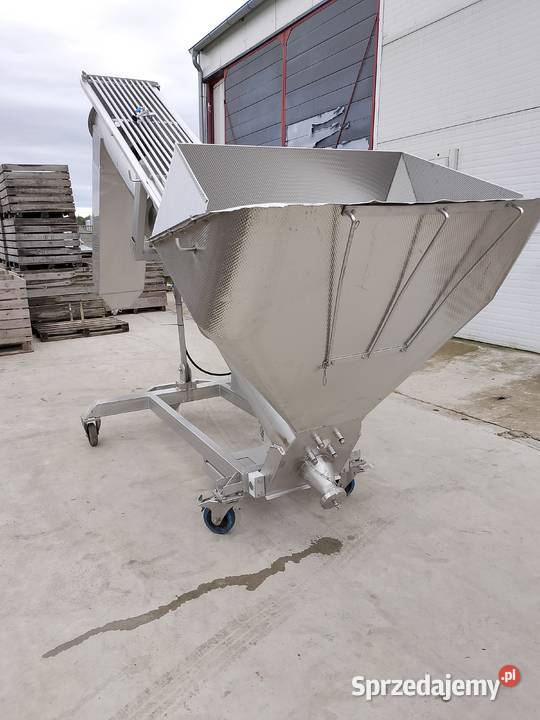 Podajnik ślimakowy ze stali nierdzewnej Pleszew