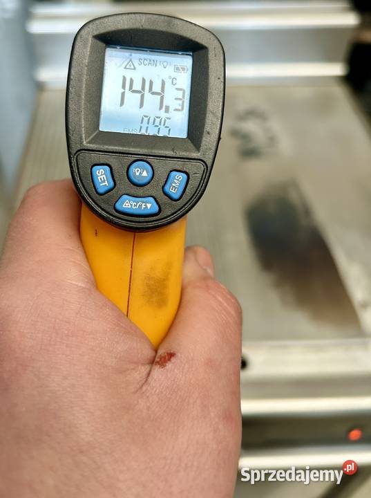 PŁYTA GRZEWCZA ELEKTRYCZNA KROMET GRILL Biznes i Przemysł