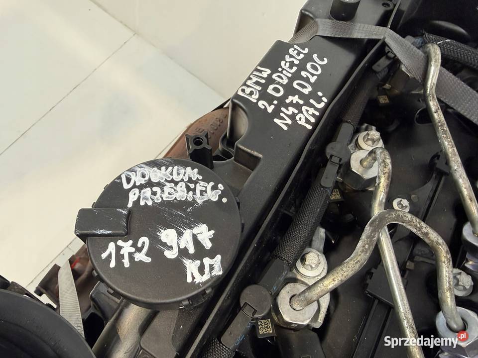 SILNIK N47D20C BMW E90 E91 E92 E60 E61 X3 E83 osobowe lubelskie Chełm