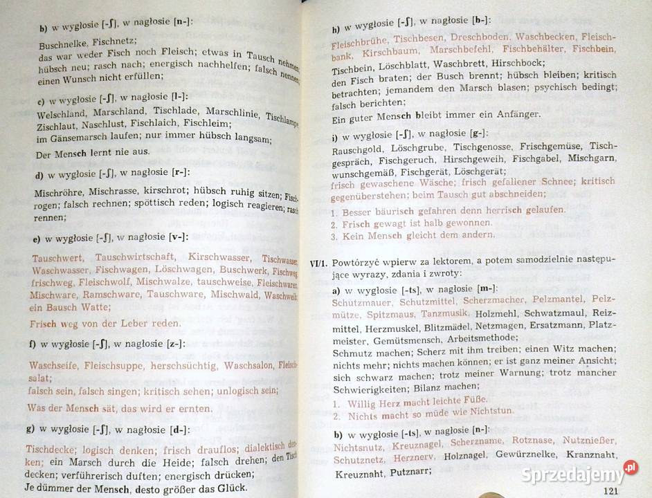 Wymowa niemiecka Rozemaria Krystyna Tertel Chełm