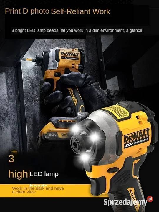 Wkrętak udarowy DEWALT DCF850 wkrętarka podkarpackie Rzeszów