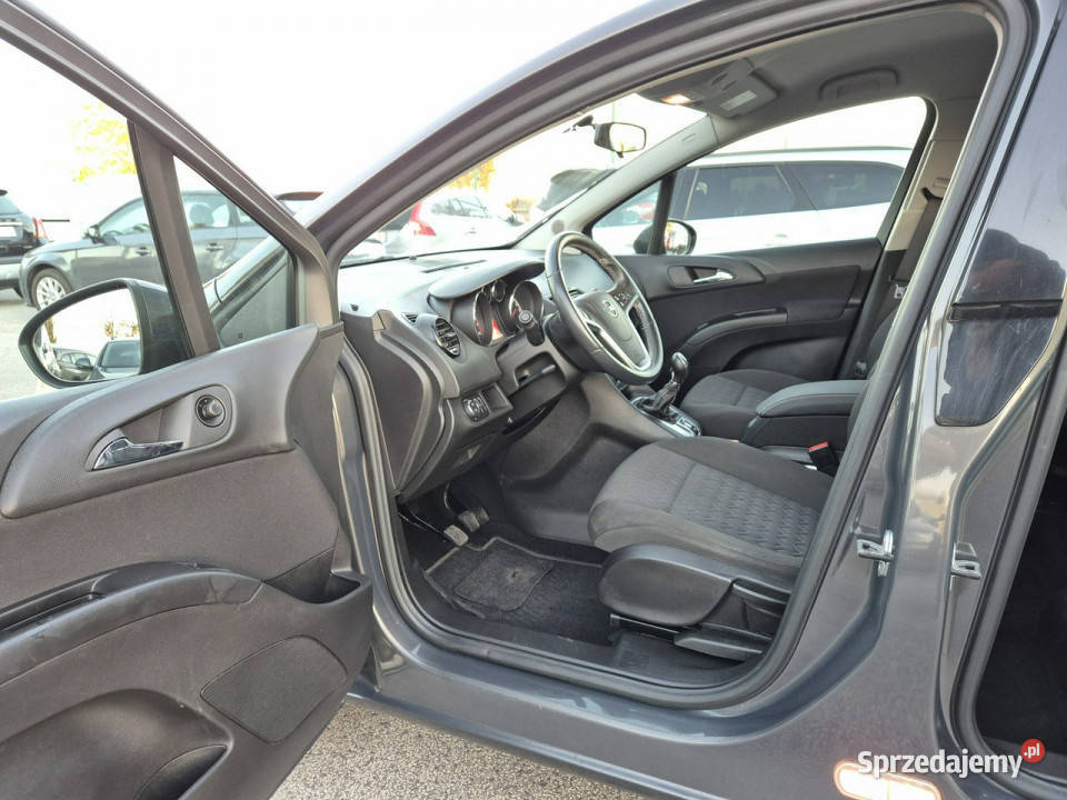 Opel Meriva 14Turbo 120 II 2010 przyciemniane szyby kujawsko-pomorskie Gniewkowo