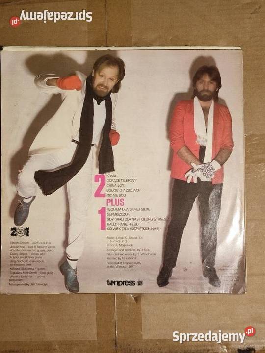 Płyta winylowa zespołu Dwa Plus Jeden Bez Mitu dolnośląskie Złotoryja