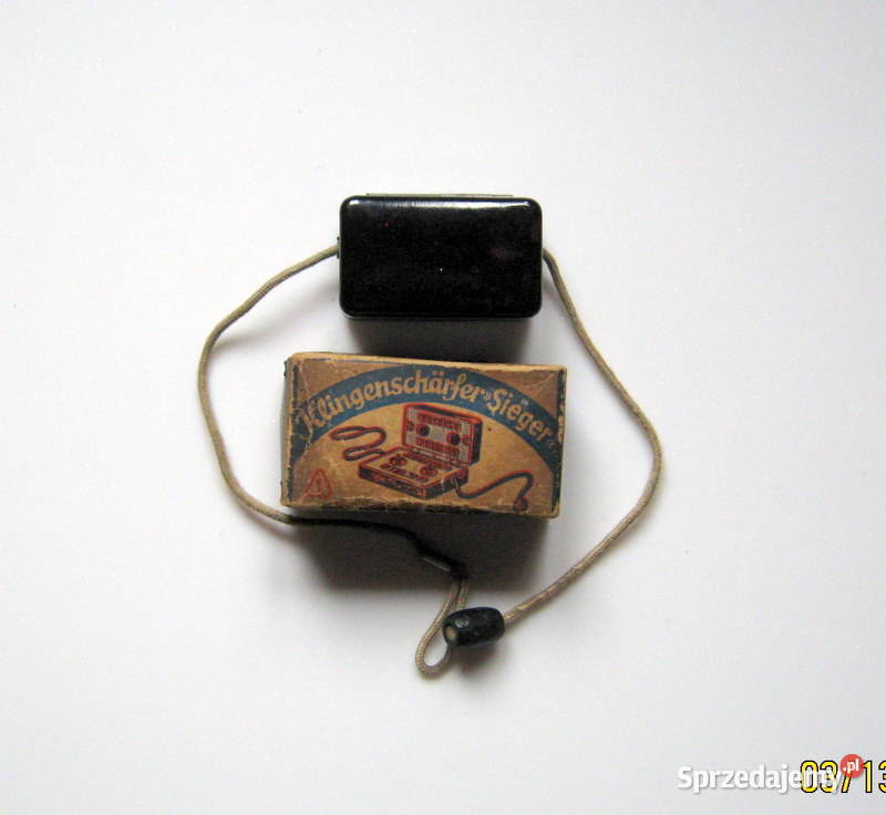 Ostrzałka do żyletek Sieger kompletna opakowanie Kraków