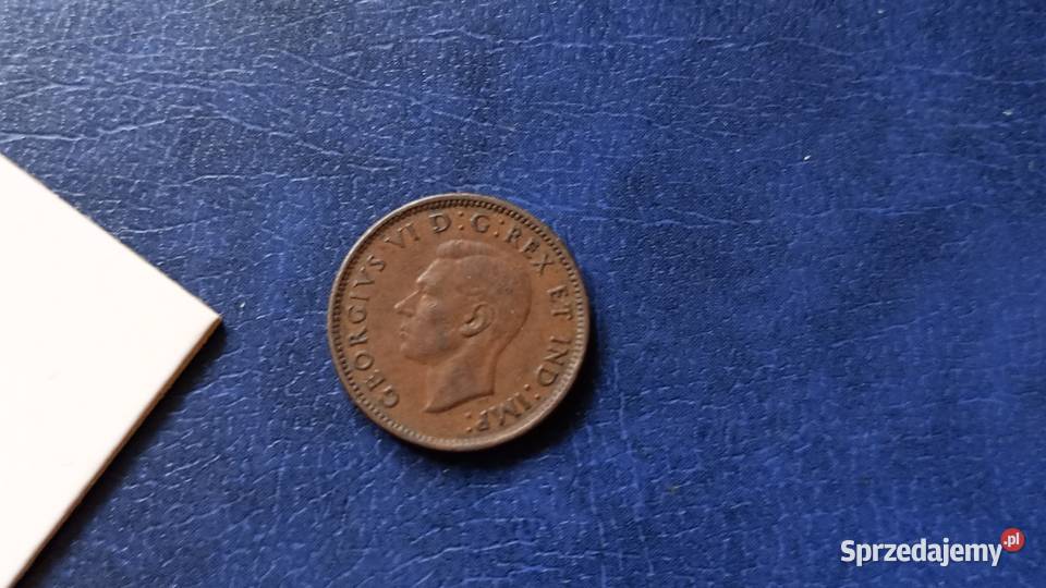 Stare monety 1 cent 1942 Kanada Lesko