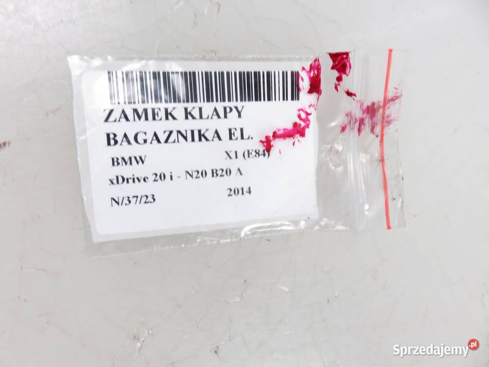 ZAMEK KLAPY BMW X1 E84 9127811 osobowe