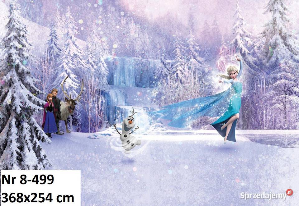 Tapeta fototapeta Frozen Kraina lodu Ściany i elewacje Leszno