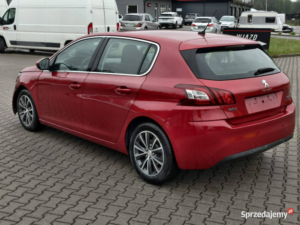 Peugeot 308 12 benzyna 130 automat eat 6 full Kęty