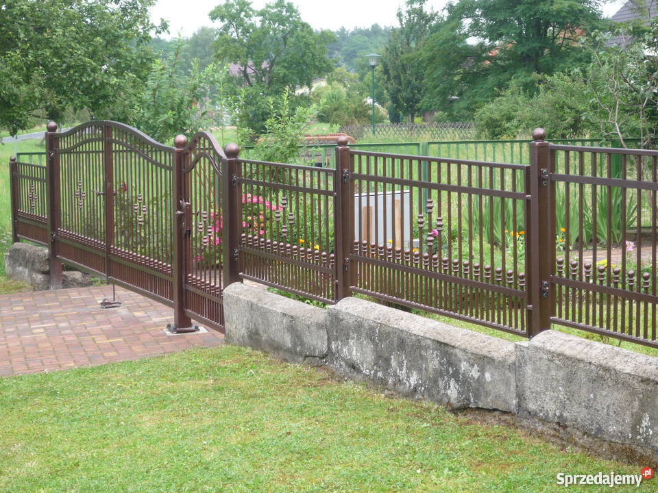 Ogrodzenia kute bramy balustradu konstrukcje metal Kostrzyn nad Odrą