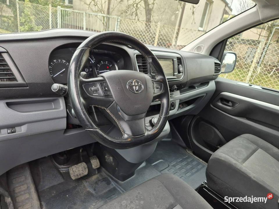 Toyota ProAce Automat Long Salon Gwarancja komputer pokładowy kujawsko-pomorskie Bydgoszcz