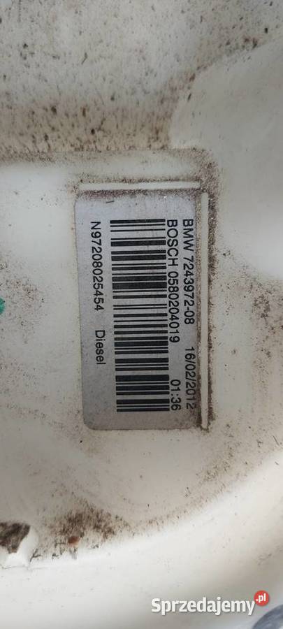 Pompa paliwa BMW 3 F30 20 724397208 osobowe