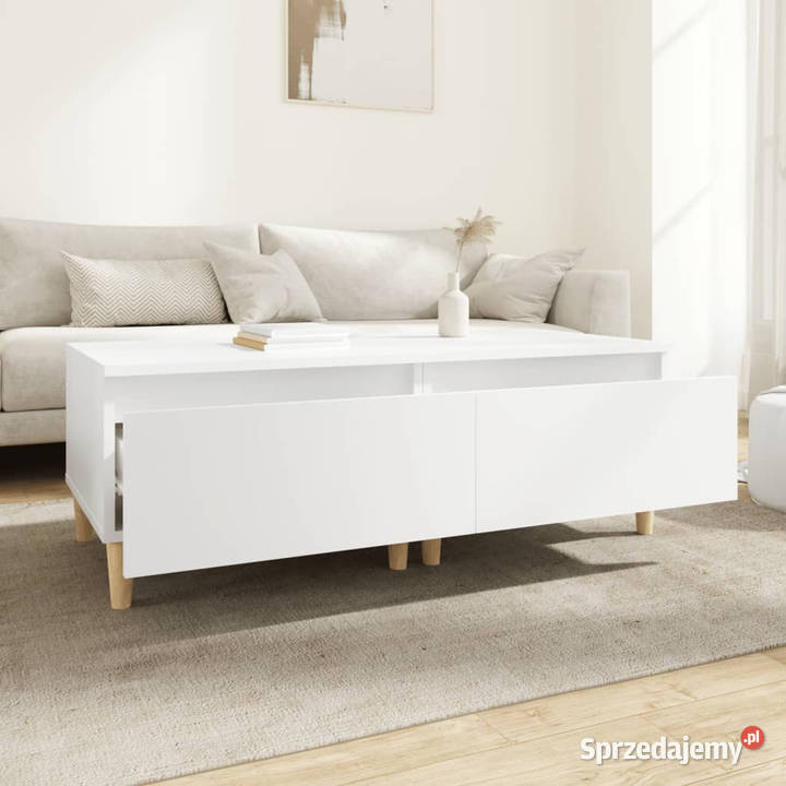 Stoliki boczne 2 białe 50x46x35 WM819501 Warszawa sprzedam