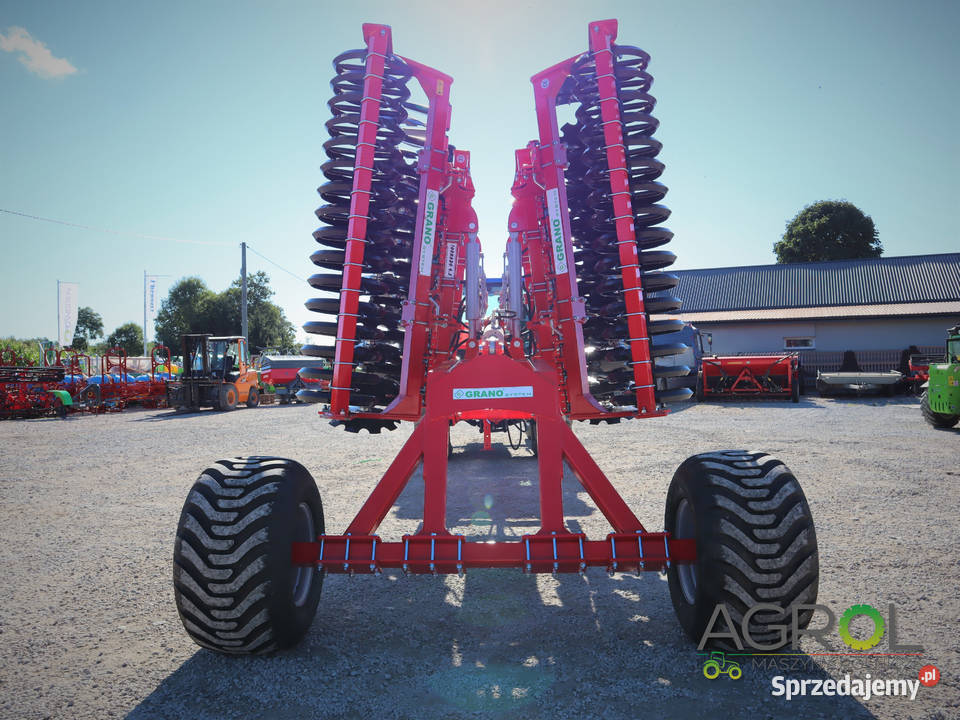 Brona talerzowa hydrauliczna TORNADO 35m 4 m 45m Grudusk