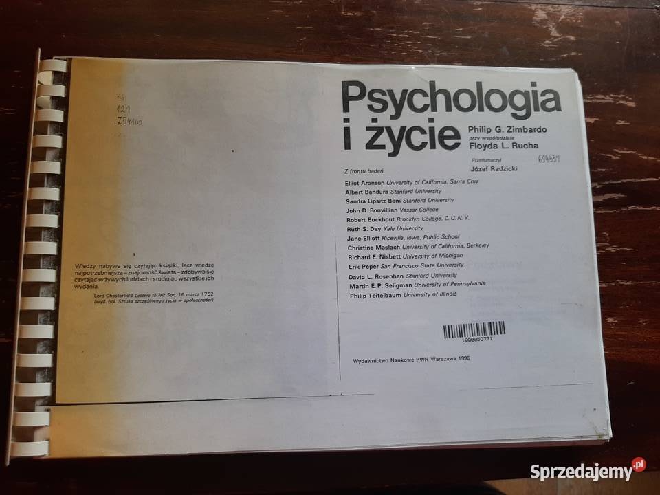 Psychologia i zycie - Zimbardo i inni