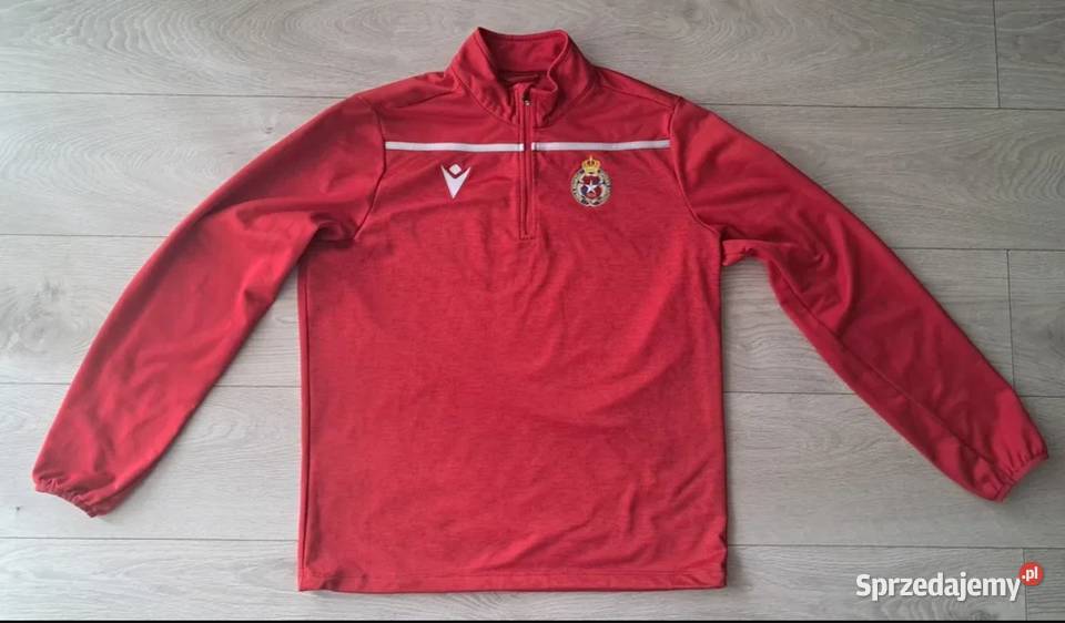 Czerwona bluza Wisła Kraków L Gdów