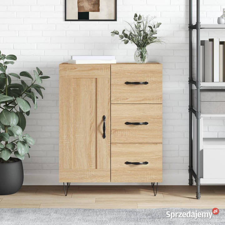 Szafka dąb sonoma 695x34x90 materiał Meble