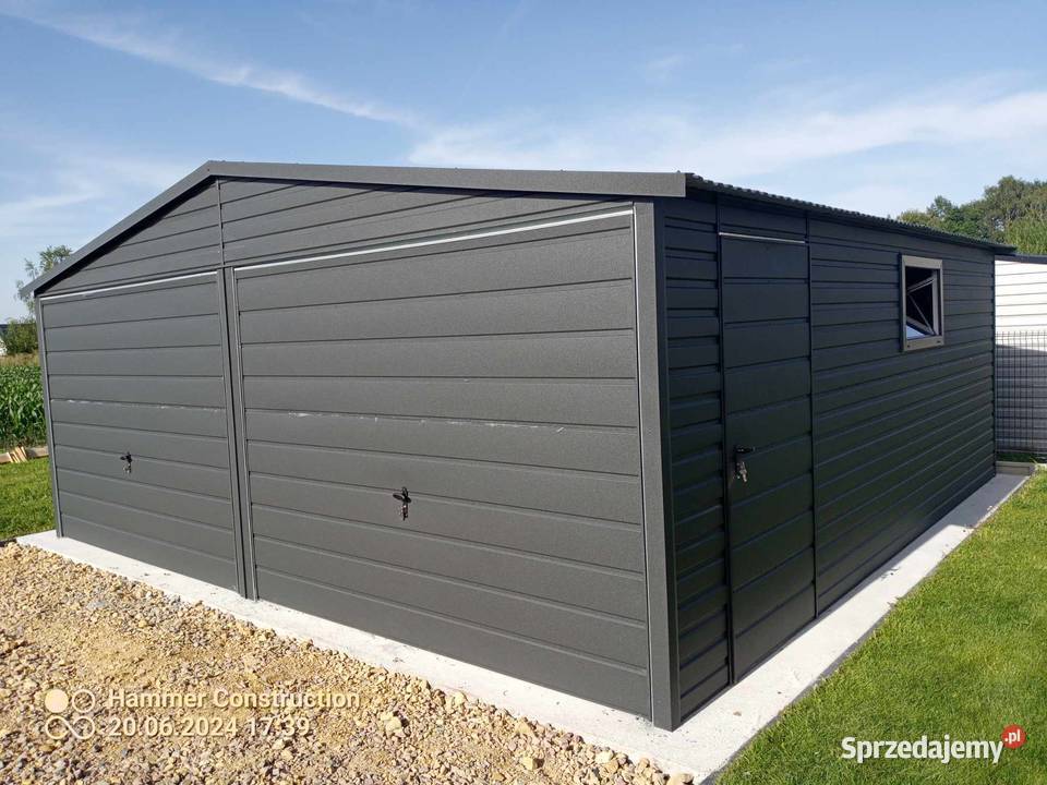 Garaż blaszany 6x5 KONSTRUKCJA W OCYNKU Rzeszów