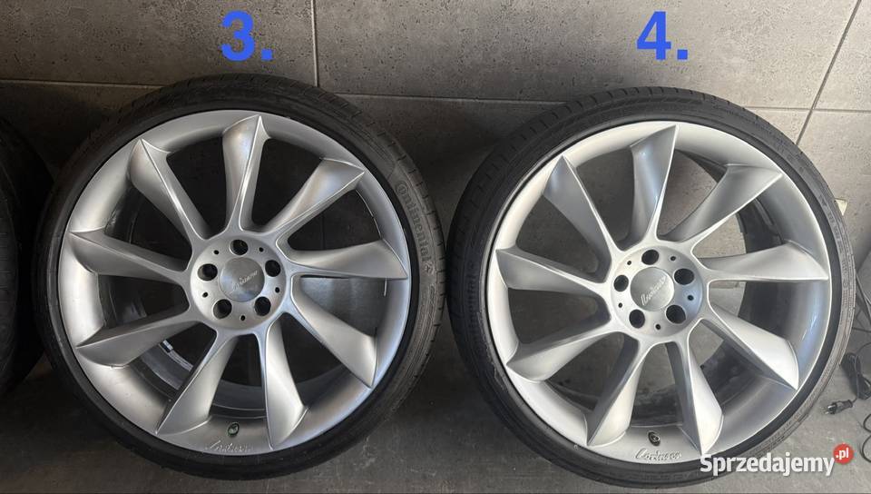 21 Mercedes w215 w222 w223 5x112 9J ET38 10J Lubasz