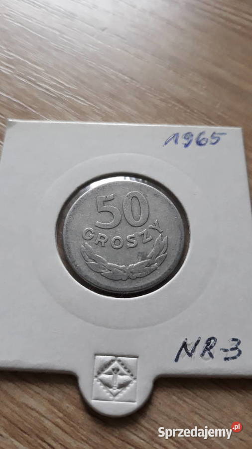 50 Groszy 1965 r 3 Numizmatyka Kolekcje wielkopolskie Konin