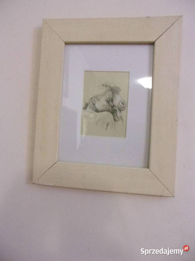 Piękny rysunek Śpiąca Kobieta autorka Francine Pozostałe Warszawa