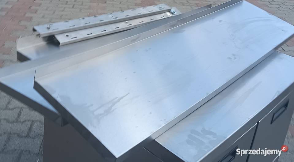 Półka gastronomiczna wiszaca 120x27 podwójna Słupia Kapitulna