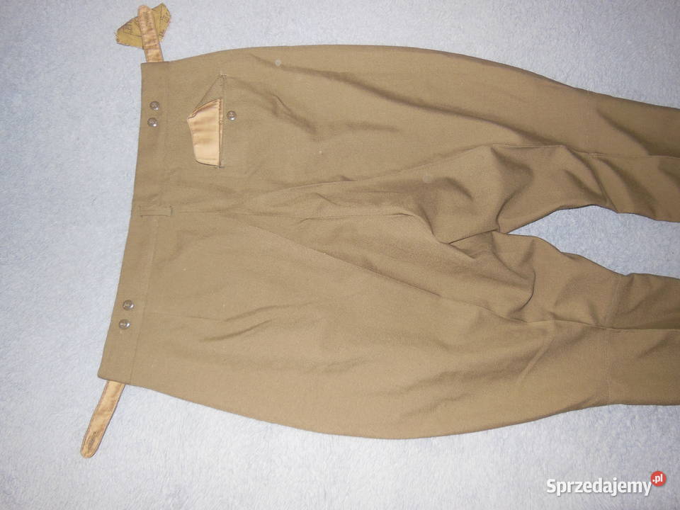 Bryczesy Wojskowe ZSRR CCCP Rosyjska Armia 1973 sprzedam