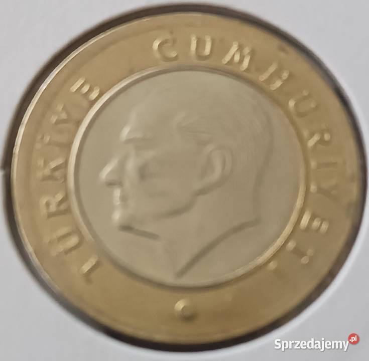 1 Lira Turcja 2024 nowa edycja Konin sprzedam