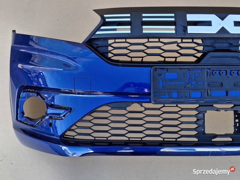 DACIA SANDERO III 3 ZDERZAK PRZÓD PRZEDNI GRILL Bieleń