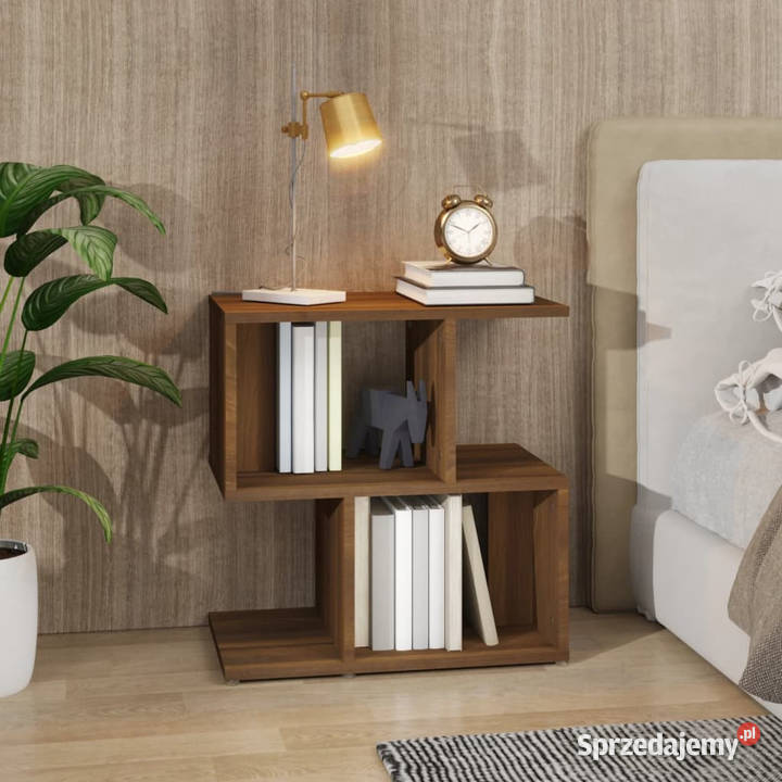 Szafka nocna brązowy dąb 50x30x515 WM815832 Warszawa