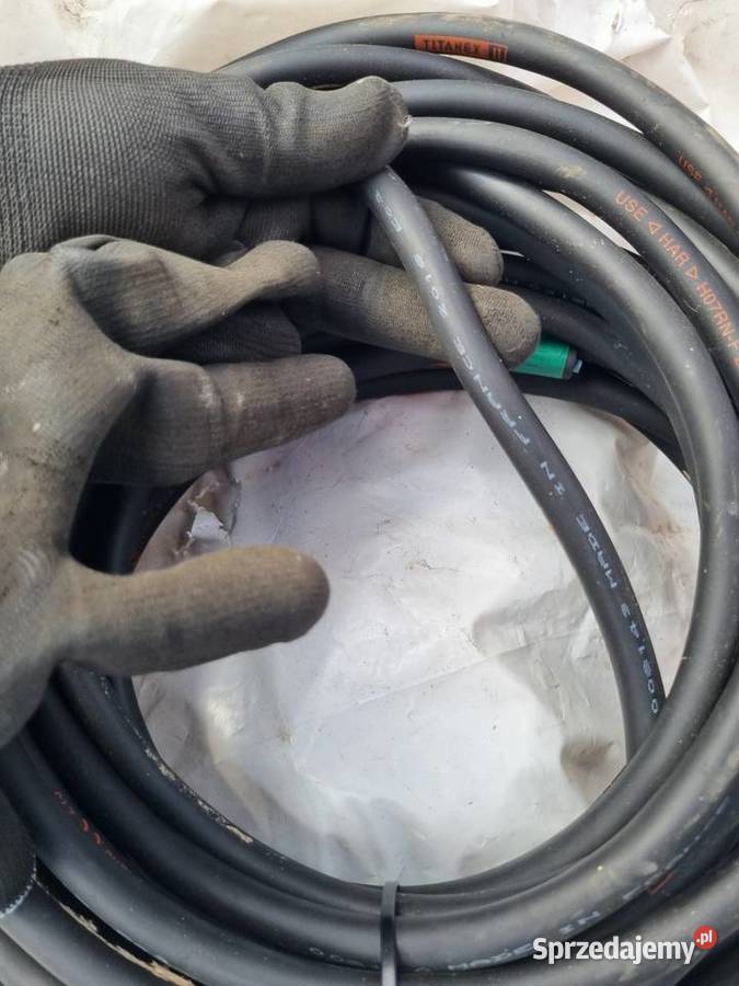 Nowy Kabel Przewód Gumowy 2x4mm Titanex 11 Made Skawina