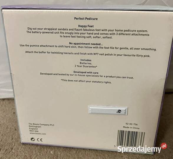 No7 BOOTS PERFECT PEDICURE Zestaw Komplet Wrocław