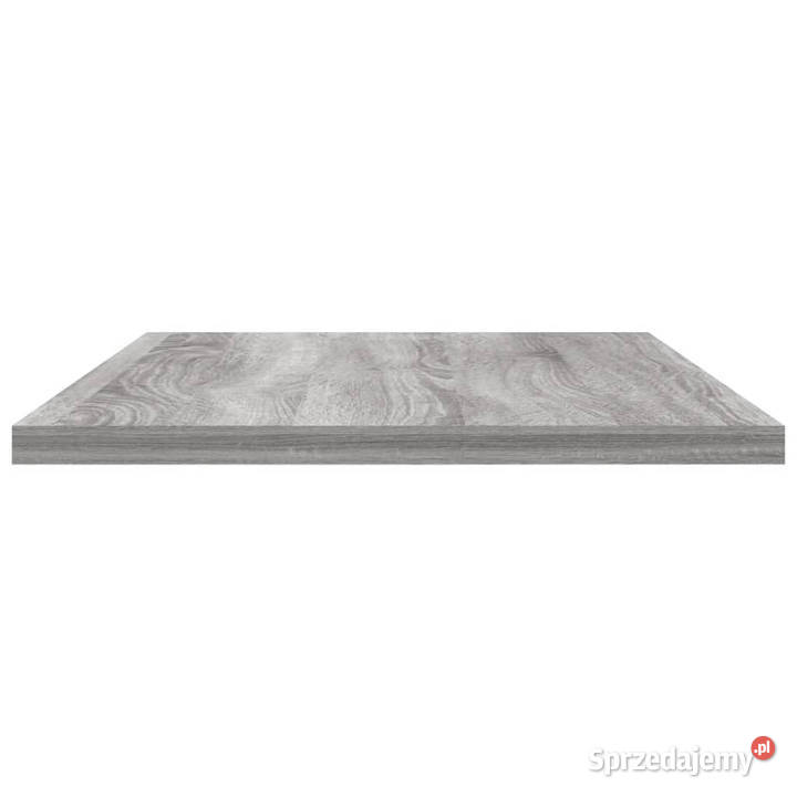 Półki ścienne 4 szary dąb sonoma 60x20x15 Warszawa