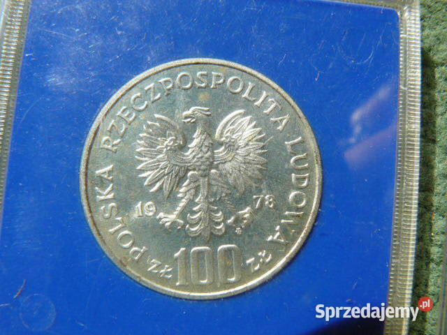 Ochrona srodowiska srebrna moneta 100 zl w etui Numizmatyka podkarpackie Rzeszów