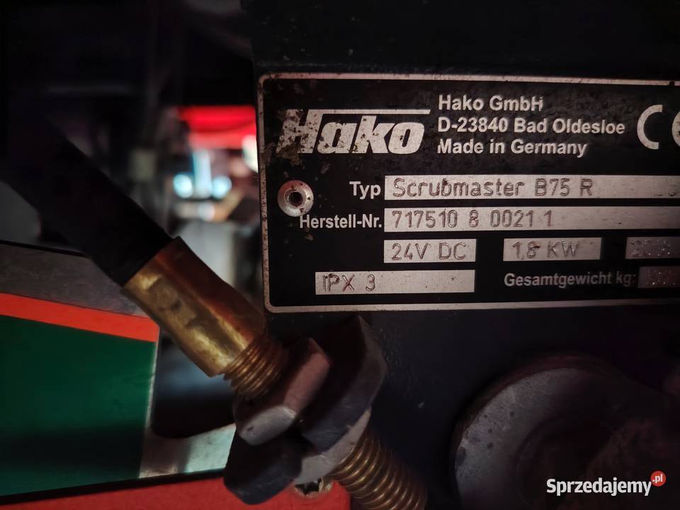 Szorowarka hakomatic B75R Pozostałe lubuskie Ośno Lubuskie