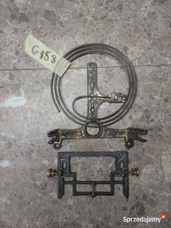 G158 Gong sanki mocowanie mechanizmu starego Tczew