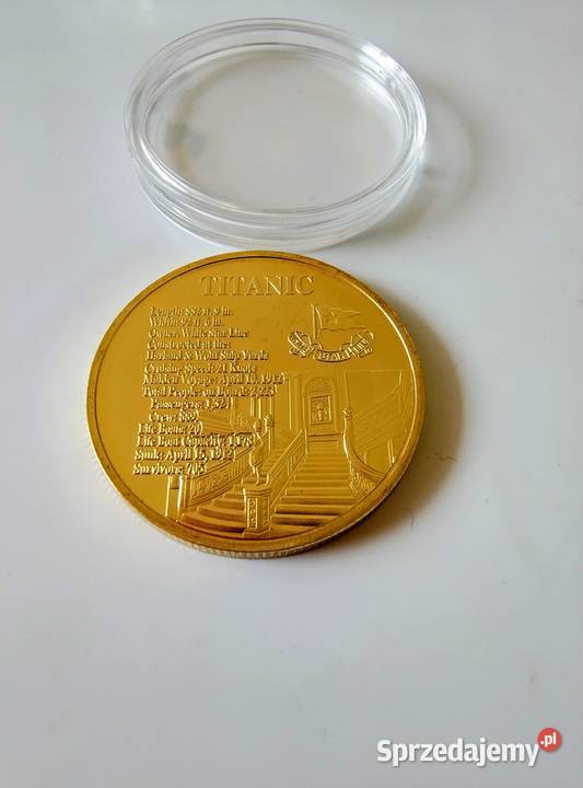 Numizmaty przedstawiające Titanica Żory sprzedam